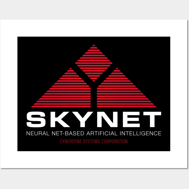 Skynet AI Wall Art by MattDesignOne